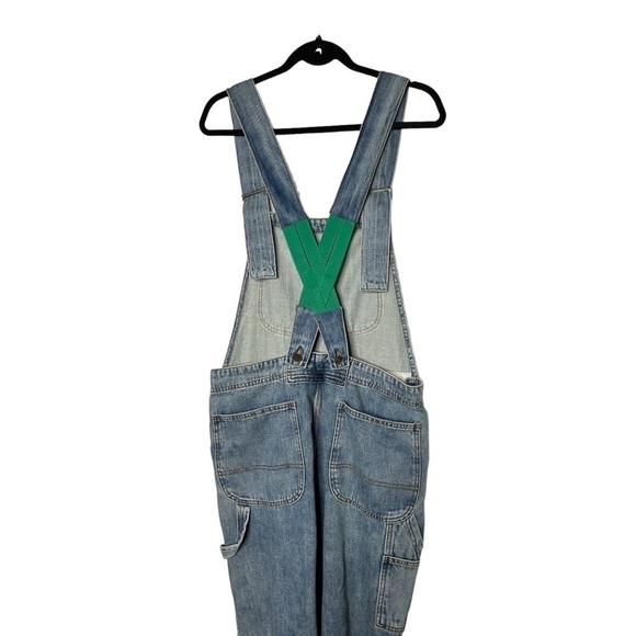 NWT Sandrine Rose x Free People Denim Overalls Size Medium - Picture 4 of 14